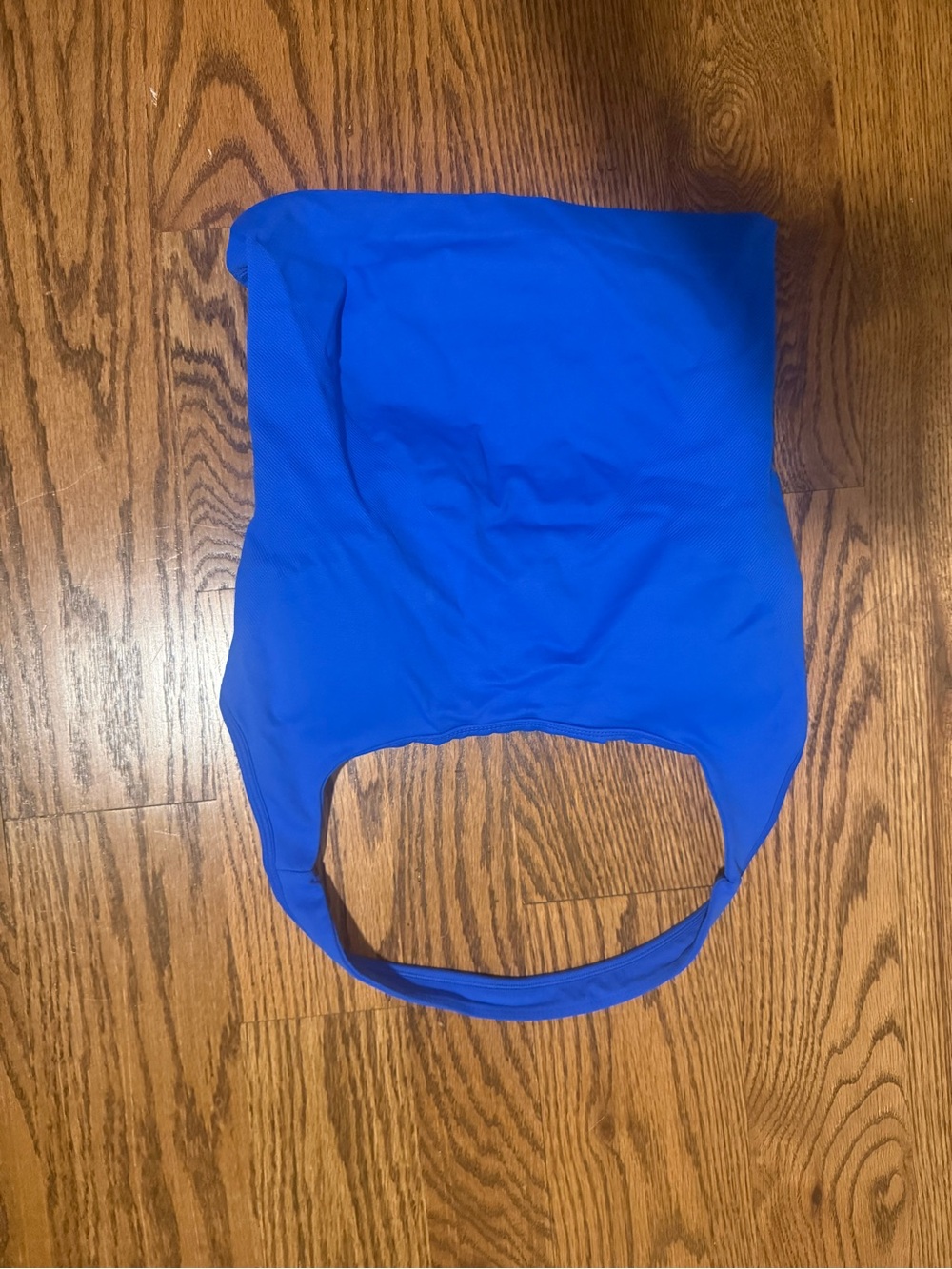 Bright Blue Halter Tank Top